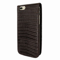 Piel Frama iPhone 7 Plus / 8 Plus Classic Magnetic Leather Case - Brown Cowskin-Lizard