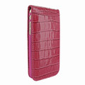Piel Frama iPhone 7 Plus / 8 Plus Classic Magnetic Leather Case - Fuchsia Cowskin-Crocodile