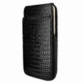 Piel Frama iPhone 7 Plus / 8 Plus iMagnumCards Leather Case - Black Cowskin-Lizard