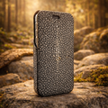 Piel Frama iPhone 7 Plus / 8 Plus iMagnumCards Leather Case - Brown Cowskin-Stingray