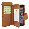 Piel Frama iPhone 7 Plus / 8 Plus WalletMagnum Leather Case - Tan Cowskin-Ostrich