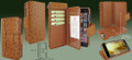 Piel Frama iPhone 7 Plus / 8 Plus WalletMagnum Leather Case - Tan Cowskin-Ostrich