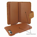 Piel Frama iPhone 7 Plus / 8 Plus WalletMagnum Leather Case - Tan Cowskin-Ostrich