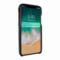 Piel Frama iPhone X / Xs FramaSlimGrip Leather Case - Black
