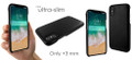 Piel Frama iPhone X / Xs FramaSlimGrip Leather Case - Black