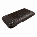 Piel Frama iPhone X / Xs FramaSlimGrip Leather Case - Brown Cowskin-Lizard