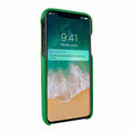 Piel Frama iPhone X / Xs FramaSlimGrip Leather Case - Green