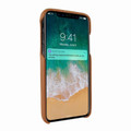 Piel Frama iPhone X / Xs FramaSlimGrip Leather Case - Tan Cowskin-Ostrich