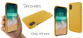 Piel Frama iPhone X / Xs FramaSlimGrip Leather Case - Yellow