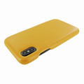 Piel Frama iPhone X / Xs FramaSlimGrip Leather Case - Yellow