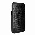 Piel Frama iPhone X / Xs iMagnum Leather Case - Black Cowskin-Lizard
