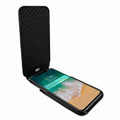 Piel Frama iPhone X / Xs iMagnum Leather Case - Black Cowskin-Lizard
