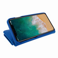 Piel Frama iPhone X / Xs WalletMagnum Leather Case - Blue