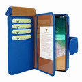 Piel Frama iPhone X / Xs WalletMagnum Leather Case - Blue