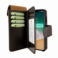 Piel Frama iPhone X / Xs WalletMagnum Leather Case - Brown Cowskin-Lizard