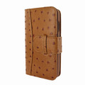 Piel Frama iPhone X / Xs WalletMagnum Leather Case - Tan Cowskin-Ostrich