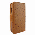 Piel Frama iPhone X / Xs WalletMagnum Leather Case - Tan Cowskin-Ostrich