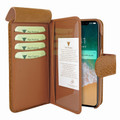 Piel Frama iPhone X / Xs WalletMagnum Leather Case - Tan iForte