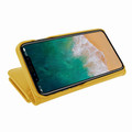 Piel Frama iPhone X / Xs WalletMagnum Leather Case - Yellow
