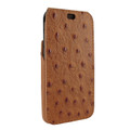 Piel Frama iPhone XR iMagnum Leather Case - Tan Cowskin-Ostrich