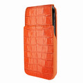 Piel Frama iPhone XR iMagnum Leather Case - Orange Cowskin-Crocodile