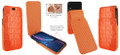 Piel Frama iPhone XR iMagnum Leather Case - Orange Cowskin-Crocodile