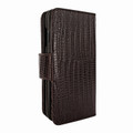 Piel Frama iPhone Xs Max WalletMagnum Leather Case - Brown Cowskin-Lizard