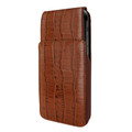 Piel Frama iPhone Xs Max iMagnum Leather Case - Brown Cowskin-Crocodile