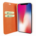 Piel Frama iPhone Xs Max FramaSlimCards Leather Case - Orange