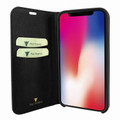 Piel Frama iPhone Xs Max FramaSlimCards Leather Case - Black Cowskin-Lizard