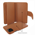 Piel Frama iPhone 11 Pro Max WalletMagnum Leather Case - Tan