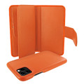 Piel Frama iPhone 11 Pro Max WalletMagnum Leather Case - Orange Cowskin-Crocodile
