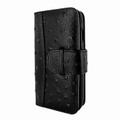 Piel Frama iPhone 11 Pro WalletMagnum Leather Case - Black Cowskin-Ostrich