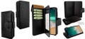 Piel Frama iPhone 11 Pro WalletMagnum Leather Case - Black Cowskin-Ostrich
