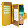 Piel Frama iPhone 11 Pro WalletMagnum Leather Case - Yellow Cowskin-Crocodile