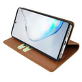 Piel Frama Samsung Galaxy Note 10 PLUS FramaSlimCards Leather Case - Tan