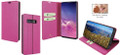 Piel Frama Samsung Galaxy S10e FramaSlimCards Leather Case - Fuchsia