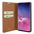 Piel Frama Samsung Galaxy S10e FramaSlimCards Leather Case - Tan Cowskin-Ostrich