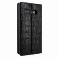 Piel Frama Samsung Galaxy S10e FramaSlimCards Leather Case - Black Cowskin-Crocodile