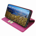 Piel Frama Samsung Galaxy S10e FramaSlimCards Leather Case - Fuchsia Cowskin-Crocodile