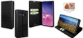 Piel Frama Samsung Galaxy S10e FramaSlimCards Leather Case - Black Cowskin-Lizard