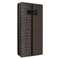 Piel Frama Samsung Galaxy S10e FramaSlimCards Leather Case - Brown Cowskin-Lizard