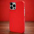 Piel Frama iPhone 13 Pro Max FramaSlimGrip Leather Case - Red