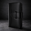 Piel Frama iPhone 13 Pro WalletMagnum Leather Case - Black