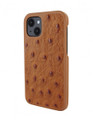 Piel Frama iPhone 13 Luxinlay Leather Case - Tan Ostrich