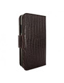 Piel Frama iPhone 13 mini WalletMagnum Leather Case - Brown Lizard