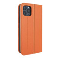 Piel Frama iPhone 12 | 12 Pro FramaSlimCards Leather Case - Orange