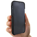 Piel Frama iPhone 12 Pro Max FramaSlimGrip Leather Case - Ostrich Black