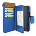 Piel Frama iPhone 12 Pro Max WalletMagnum Leather Case - Blue