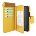 Piel Frama iPhone 12 Pro Max WalletMagnum Leather Case - Yellow